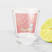 中国の2025年パンダの新年 ショットグラス (裏面)