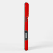 中国の2025年パンダの新年 iPhoneケース (右側面)