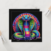 中国の2025年 カード (正面/裏面インサイチュ)