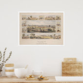 中国の、トルン[sic] County (1300) ポスター (キッチン)