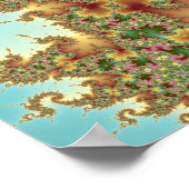 中国の – フラクタルポスター ポスター (角)