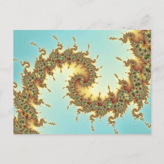 中国の – フラクタル葉書 ポストカード (正面)