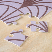 中国の:伝統的レトロパターンの背景。 ジグソーパズル (側面)