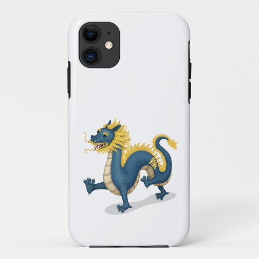 中国の〔占星術の〕十二宮図ドラゴン星占い標識 Case-Mate iPhoneケース (裏面)