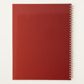 中国の〔占星術の〕十二宮図動物シンボルや象徴旧正月 プランナー手帳 (裏面)