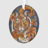 中国の〔占星術の〕十二宮図年 オーナメント (正面)