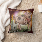 中国の〔占星術の〕十二宮図年 クッション (ブランケット)