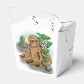 中国の〔占星術の〕十二宮図年 フェイバーボックス (裏面サイド)