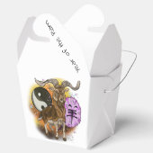 中国の〔占星術の〕十二宮図年 フェイバーボックス (オープン)