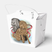 中国の〔占星術の〕十二宮図年 フェイバーボックス (裏面サイド)