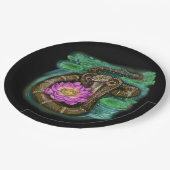 中国の〔占星術の〕十二宮図年 ペーパープレート (アングル)