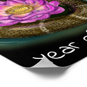 中国の〔占星術の〕十二宮図年 ポスター (角)