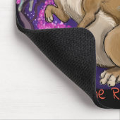 中国の〔占星術の〕十二宮図年 マウスパッド (コーナー)