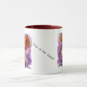 中国の〔占星術の〕十二宮図年 マグカップ (中央)