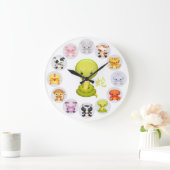 中国の〔占星術の〕十二宮図年 ラージ壁時計 (ホーム)