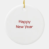 中国の〔占星術の〕十二宮図記号 セラミックオーナメント (裏面)