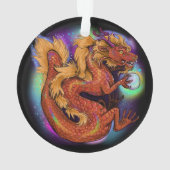 中国の〔占星術の〕十二宮図2024辰年オーナメント オーナメント (裏面)