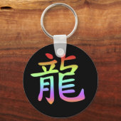 中国の〔占星術の〕十二宮図 – ドラゴン キーホルダー (正面)