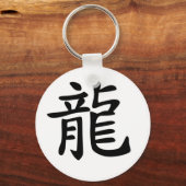 中国の〔占星術の〕十二宮図 – ドラゴン キーホルダー (正面)