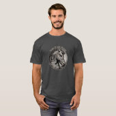 中国の〔占星術の〕十二宮図「馬」Tシャツ Tシャツ (正面フル)