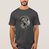 中国の〔占星術の〕十二宮図「馬」Tシャツ Tシャツ (正面)