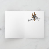 中国の〔占星術の〕十二宮図「Ox」誕生日カード サンキューカード (内部)