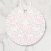 中国の「長寿」70誕生日白ラベル フェイバータグ (裏面)