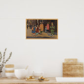 中国のChinatownの子ども – サンフランシスコ， CA 2 ポスター (キッチン)