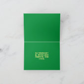 中国のChristmas Greeting Card、メリークリスマス カード (内部)