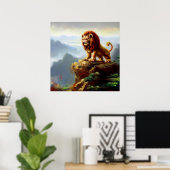 中国のFoo Lion (1) ポスター (ホームオフィス)