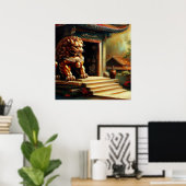 中国のFoo Lion (6) ポスター (ホームオフィス)