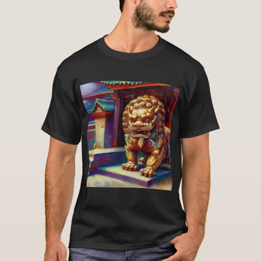 中国のFoo Lion (8) Tシャツ (正面)