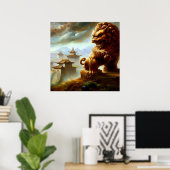 中国のFoo Lion (9) ポスター (ホームオフィス)