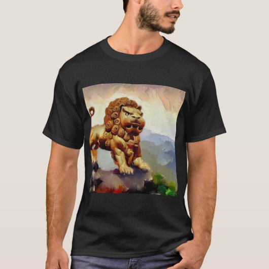 中国のHoge Lion (20) Tシャツ (正面)