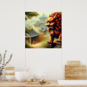 中国のHoge Lion (3) ポスター (キッチン)