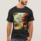 中国のHoge Lion (3) Tシャツ (正面)