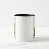 中国のKang Tsiの(1662-1722年の)満州皇帝からの マグカップ (中央)