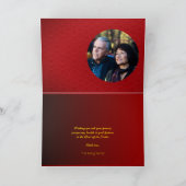 中国のNew Year Snake 2025 2枚の写真を追加GC シーズンカード (内部)