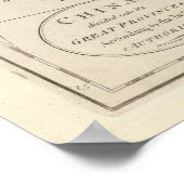 中国は地方に分かれて素晴らしいる ポスター (角)