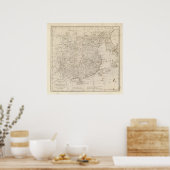 中国は地方に分かれて素晴らしいる ポスター (キッチン)