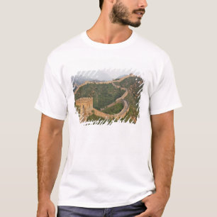 中国アジアの金山嶺の万里の長城 Tシャツ