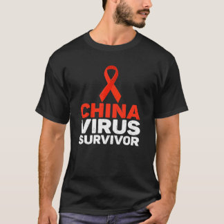 中国ウイルス生存者1 Tシャツ