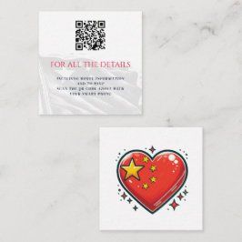 中国カップル エンクロージャーカード