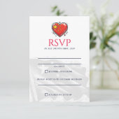 中国カップル 出欠カード (スタンド正面)