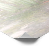 中国ガールビューティフルオリエントプリント ポスター (角)