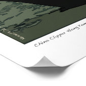 中国クリッパーオーバーホンコン1935 ポスター (角)