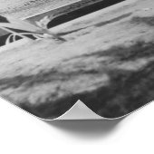 中国クリッパー係留オンハワイアン島 ポスター (角)