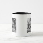 中国クリッパー係留オンハワイアン島 マグカップ (中央)