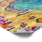 中国コーブニューポートビーチ ポスター (角)