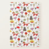 中国シンボルパターン プランナー手帳 (裏面)